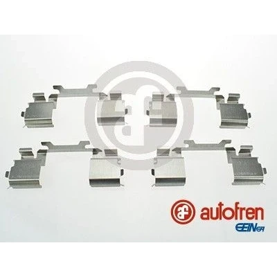 Bilde av AUTOFREN SEINSA D42691A Tibehørsett, skivebremse belegg FIAT: Ducato III Flatvogn lastebil / Chassis, Minibuss, Van