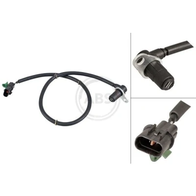 Bilde av Sensor, hjulturtall, Venstre bakaksel, mitsubishi pajero iv, van 4670A255