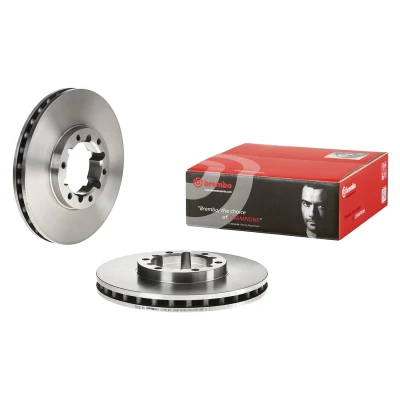 Bilde av BREMBO 09.E167.10 Bremseskiver 276 28 6 innvendig ventilert