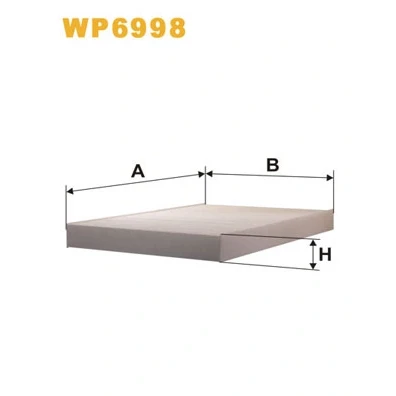 Bilde av Kupefilter WIX FILTERS WP6998