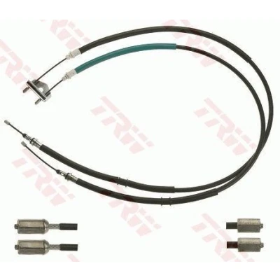 Bilde av TRW GCH113 Bremsekabel 1445, 1257 skive/trommel FORD: FIESTA 4, 5