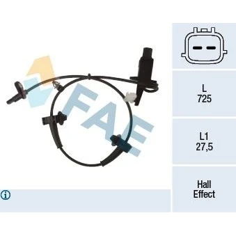 Bilde av ABS sensor FAE 78487
