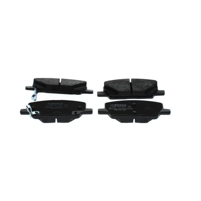 Bilde av BOSCH 0 986 424 896 Bremseklosser Low Metallic med akustisk slitasjevarsel antihyle blikk, montageanvisning OPEL: Mokka / X