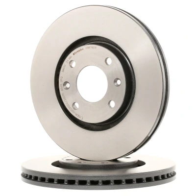 Bilde av BREMBO COATED DISC LINE 09.8760.11 Bremseskiver 283 26 4 innvendig ventilert belagt med skruer PEUGEOT: Partner II Van, 307 Stasjonsvogn, 3008 I