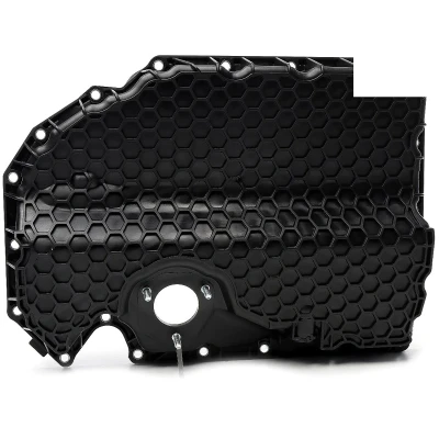 Bilde av METZGER 7990143 Bunnpanne med oljeplugg, uten pakning hull for oljenivåmåler PA (polyamid) SKODA: Octavia 3 Combi
