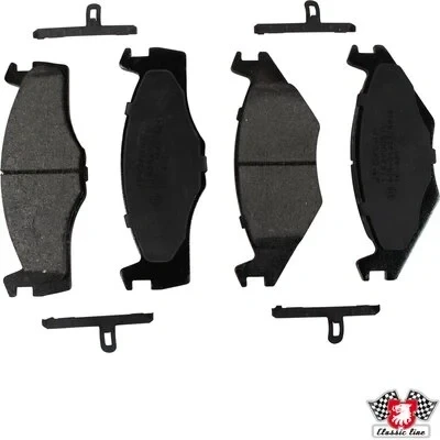 Bilde av JP GROUP 1163600510 Bremseklosser CLASSIC framaksel ekskl. slitasjevarselkontakt VOLKSWAGEN: GOLF 2, 1, Jetta 2
