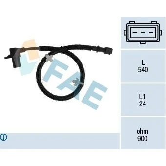 Bilde av FAE 79301 Impulsgiver 3 induktiv HYUNDAI: Terracan