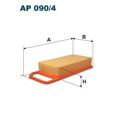 Bilde av FILTRON AP 090/4 Luftfilter 59 153 357 Filterinnsats CITROËN: C5 III Stasjonsvogn, 3, II Hatchback, PEUGEOT: 407 SW, Sedan