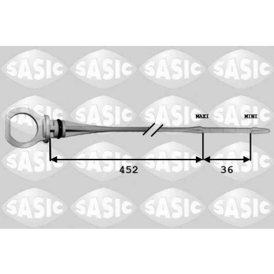 Bilde av SASIC 1940008 Oljepeilestav gul PEUGEOT: 206 SW