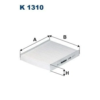 Bilde av FILTRON K 1310 Kupéfilter Partikkelfilter 216 186 30 TOYOTA: HILUX 3 Pick up, Prius III Hatchback, C HR, LEXUS: RX IV, SUZUKI: Across SUV