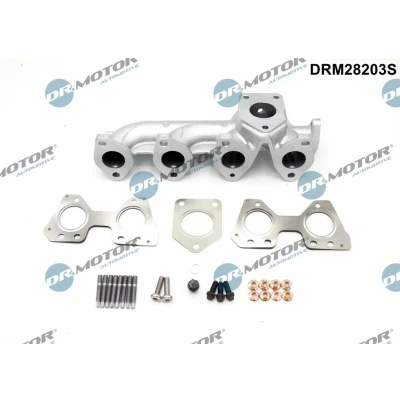 Bilde av DR.MOTOR AUTOMOTIVE DRM28203S Eksosmanifold med tetning festemateriell, skruer BMW: 3 Coupé, Touring, 5 Touring