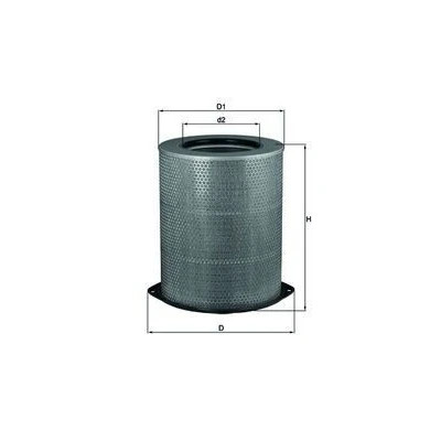 Bilde av MAHLE ORIGINAL LX 832 Luftfilter 416,0 331,5 Filterinnsats VOLVO: FH 12