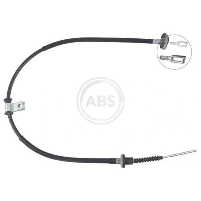 Bilde av Kabel, clutchbetjening, chevrolet matiz, spark, daewoo 96590792