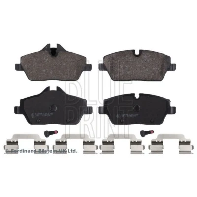 Bilde av BLUE PRINT ADG04297 Bremseklosser framaksel klargjort for slitasjeindikator med festemateriell BMW: 1 Hatchback, Cabrio, Coupé, MINI: Hatchback