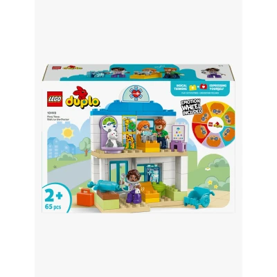 Bilde av LEGO DUPLO Town 10449 For første gang: Besøk hos legen Byggesett Plast