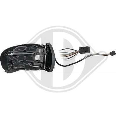 Bilde av Ytterspeil, Høyre Diederichs 1671224 mercedes benz OE 203 810 00 76, 64 A 76
