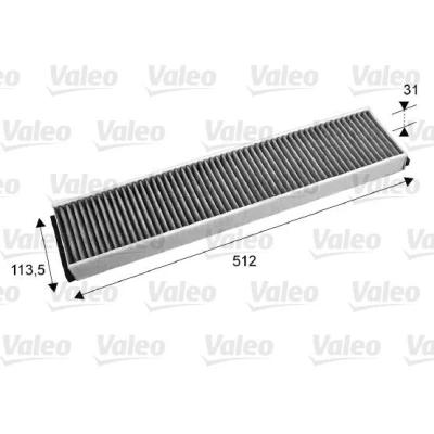 Bilde av VALEO CLIMFILTER PROTECT 715674 Kupéfilter Karbonfilter 510 100 30 FORD: MONDEO 2, Cougar Coupé