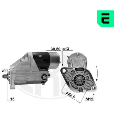 Bilde av ERA 221040A Starter 12V 2,7kW 11 30,50 TOYOTA: Hiace 4 Kasten, Bus, HILUX 6 Pick up