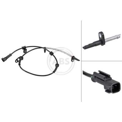 Bilde av A.B.S. 30183 ABS sensor aktiv 980 svart TESLA: Model S