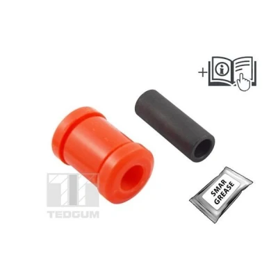 Bilde av TEDGUM TED28383 Styrestang Lagring med fettlokk, montageanvisning framaksel, på begge sider PU (polyruretan) Gummimetallager