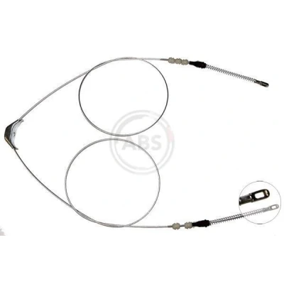 Bilde av A.B.S. K11315 Bremsekabel 2447 for høyre/venstre ratt OPEL: Kadett C Stasjonsvogn