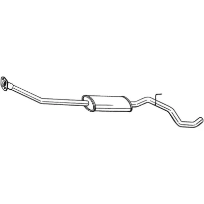 Bilde av Mellomlyddemper, nissan note, 203001U61A