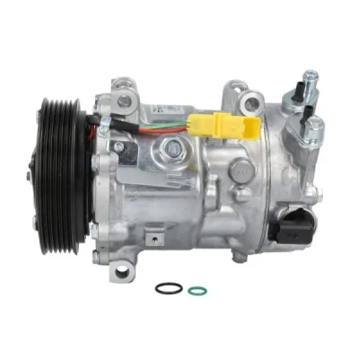 Bilde av THERMOTEC KTT090351 Kompressor SD6C12 12 PAG 46 R 134a PEUGEOT: 3008 I, 208 I Hatchback, 2008 Stasjonsvogn, CITROËN: C3 Picasso, DS3 Hatchback