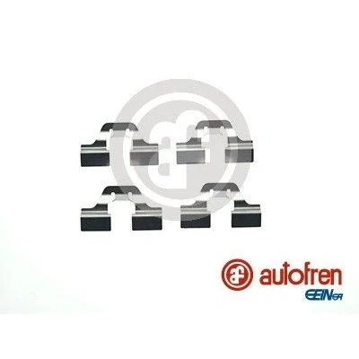 Bilde av AUTOFREN SEINSA D42342A Tibehørsett, skivebremse belegg VOLKSWAGEN: Caddy 3, Touran I, Golf 5, AUDI: Allroad C5, A4 B7 Avant, B5 Avant
