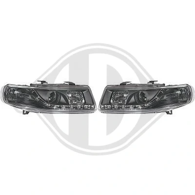 Bilde av Sett hovedfrontlys Diederichs Hd tuning 7431385 seat leon, toledo ii