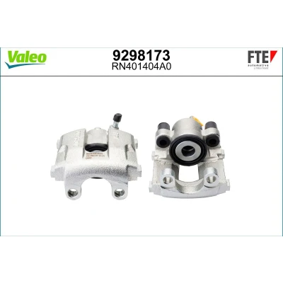 Bilde av FTE 9298173 Bremsecaliper grå Støpejern høyre bakaksel uten holder BMW: 3 Touring, Sedan, Coupé