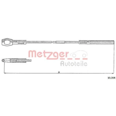 Bilde av METZGER 10.304 Koplingskabel COFLE VOLKSWAGEN: Beetle