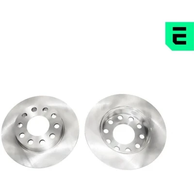 Bilde av OPTIMAL Bremseskive bakaksel 245mm 10mm 5/10 fullt ut belagt BS 4290C Bremseskiver, Skivebremser