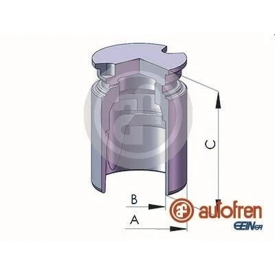 Bilde av AUTOFREN SEINSA D025577 Stempel, bremseklave 30 bakaksel AKEBONO