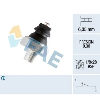 Bilde av Oljetrykkbryter, daihatsu,isuzu,kia,mazda,opel,toyota, 04024251, 059 906 088 AK, AT, 0866 18 501 A, 1252567, 2691