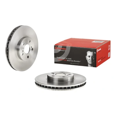 Bilde av BREMBO 09.6708.10 Bremseskiver 275 28 5 innvendig ventilert TOYOTA: Avensis I Stasjonsvogn, Celica VI Coupé, Sedan