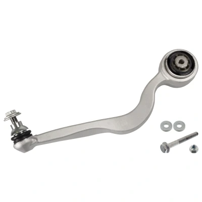 Bilde av FEBI BILSTEIN 176677 Bærebru med tilleggsmateriale lager, støtte / styreledd framaksel venstre, nede, foran Casterstag Aluminium 23,7