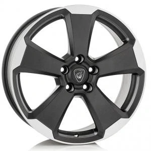 Bilde av Aluett 87 Graphite Grey Matt 7x16 5/100 ET38 B70.4