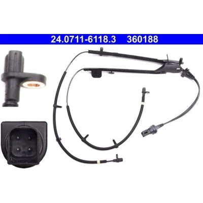 Bilde av ATE 24.0711 6118.3 ABS Sensor 958 FORD: FIESTA 5