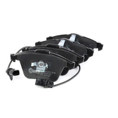 Bilde av BREMBO P 85 084 Bremseklosser inkl. slitasjevarselkontakt med kolbleklips uten tilbehør AUDI: A8 D3, A6 C6 Avant, Allroad