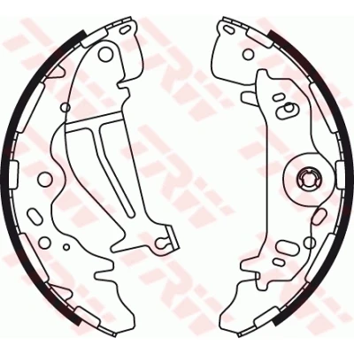 Bilde av TRW GS8774 Bremsesko 294 54 MANDO HYUNDAI: H 1 Cargo, / Starex MPV