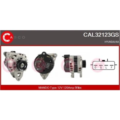 Bilde av CASCO CAL15147AS Dynamo 12V 75A RENAULT: Scénic 1