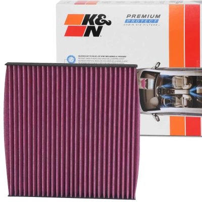 Bilde av K&amp;N Filters DVF5069 Kupéfilter Karbonfilter 234 29 kvadratisk HONDA: CR V 3, 4, ACCORD 8