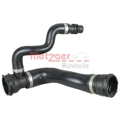 Bilde av METZGER 2420787 Radiatorslange Motorkjøler, øvre venstre EPDM (etyl propylen dien gummi) BMW: 5 Sedan, Touring, 6 Cabrio