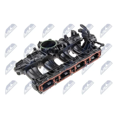 Bilde av NTY BKS VW 014K Innsugningsmanifold med tetning, ventil AUDI: A5 B8 Sportback, A4 Avant, A3 VOLKSWAGEN: Tiguan I, GOLF 6