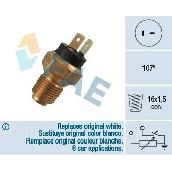 Bilde av Kjølevæsketemperatursensor, citroën jumper buss, flak/chassi, skåp, 1338.93, 1338.F7, 4837950, 500334723, 504127558, 77010