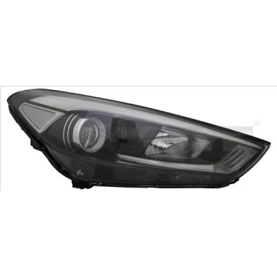 Bilde av TYC 20 15398 06 2 Frontlykter venstre H7/H7, LED for høyrekjøring med elektromotor,