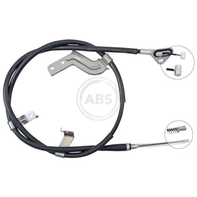 Bilde av Kabel, parkeringsbremse, Høyre bak nissan micra iv OE 355301HE0A, 365301HE0A