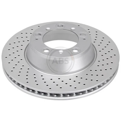 Bilde av A.B.S. COATED 17703 Bremseskiver 330 28 5 perforert / ventilert belagt PORSCHE: 911 Coupé