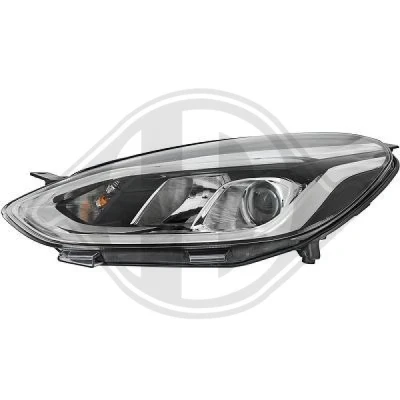Bilde av DIEDERICHS 1407983 Frontlykter venstre LED, H7/H1