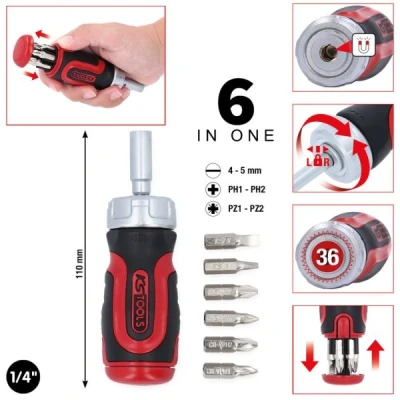 Bilde av KS TOOLS 159.2025 Skrutrekker 113, 30 magnetisk